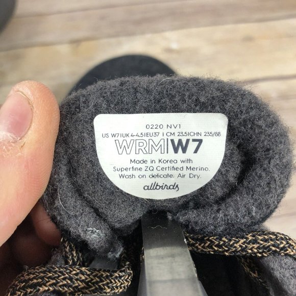 Allbirds Woolrunners Mizzel Shoes Womens Size 7 GUM BOTTOM Athletic Comfort - Picture 8 of 13